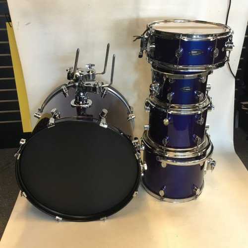 Vist Large View of Product Image Which is Used PDP 5PC CX FUSION KIT Drum Shell Kit Purple