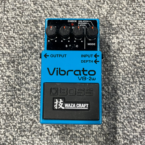 Vist Large View of Product Image Which is Used BOSS VB-2W WAZA CRAFT VIBRATO Guitar Pedal