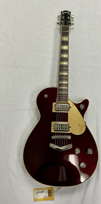Vist Large View of Product Image Which is Used Gretsch DUO JET LP Type Electric Guitar Red 6-String