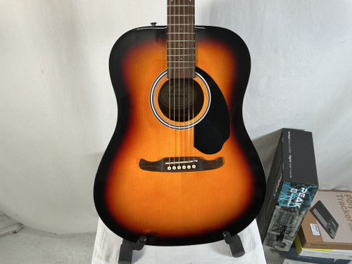 Vist Large View of Product Image Which is Used Fender FA-125 SB Laminate Top Acoustic Guitar Sunburst