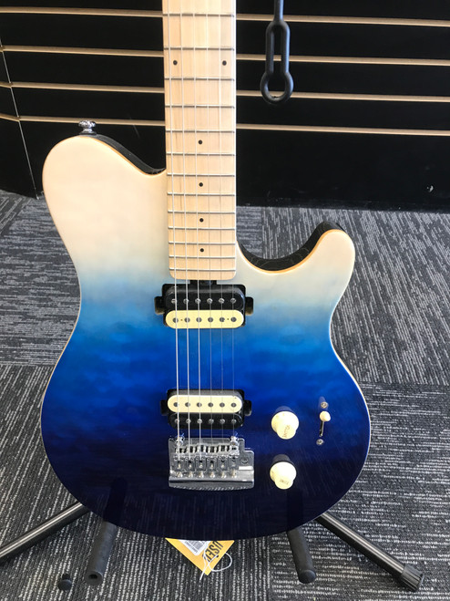 Vist Large View of Product Image Which is Used Sterling by Ernie Ball AXIS SPECTRUM BLUE Electric Guitar Blue 6-String