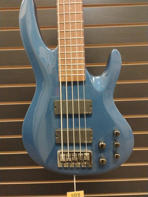 Vist Large View of Product Image Which is Used LTD B-305 Bass Guitar Blue 5-String