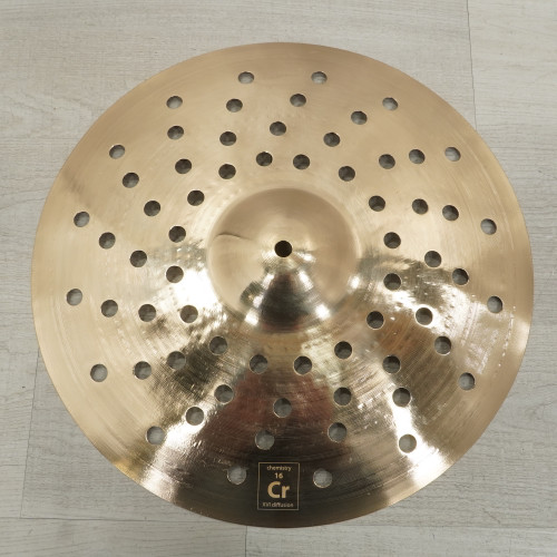 Vist Large View of Product Image Which is Used Chemistry Cymbals Diffusion FX Crash Cymbal - 16-inch
