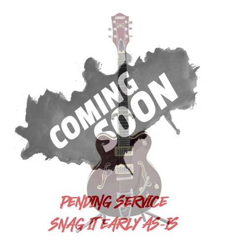 Vist Large View of Product Image Which is Used Gretsch G6609TDC-DCHFM The Broadkaster Semi-hollow Electric Guitar Red 6-String