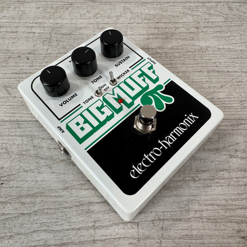 Vist Large View of Product Image Which is Used Electro-Harmonix Big Muff Pi with Tone Wicker Fuzz Pedal