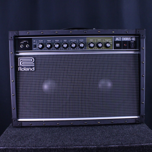 Vist Large View of Product Image Which is Used Roland JC-40 JAZZ CHORUS AMP 2 x 10 Solid State Amplifier 2 x 10