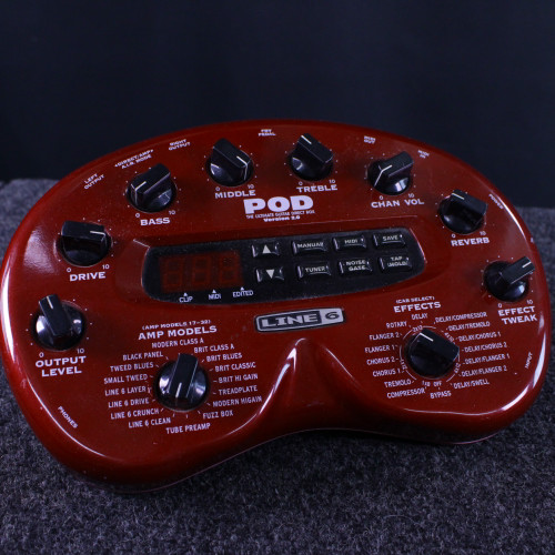 Vist Large View of Product Image Which is Used Line 6 POD 2.0 MULTI EFFECT PEDAL Multi-FX Pedal