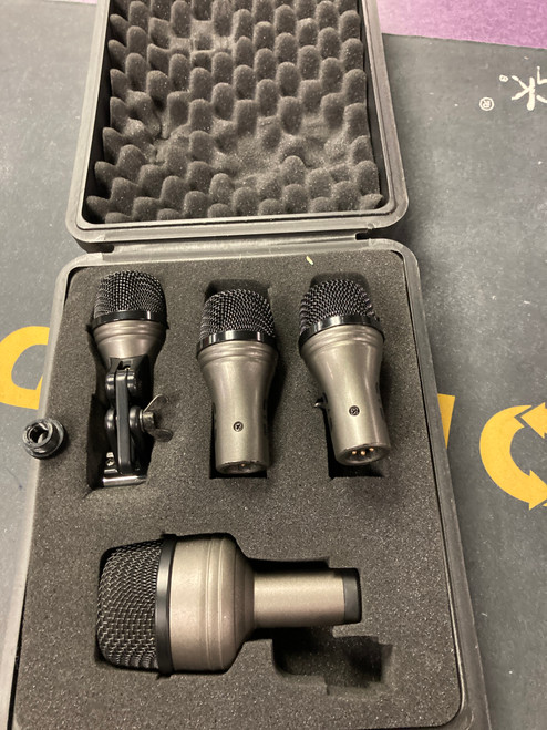 Vist Large View of Product Image Which is Used CAD 4 PC DRUM MIC SET Microphone