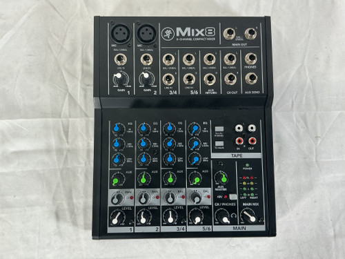 Vist Large View of Product Image Which is Used Mackie MIX 8 Mixing Console