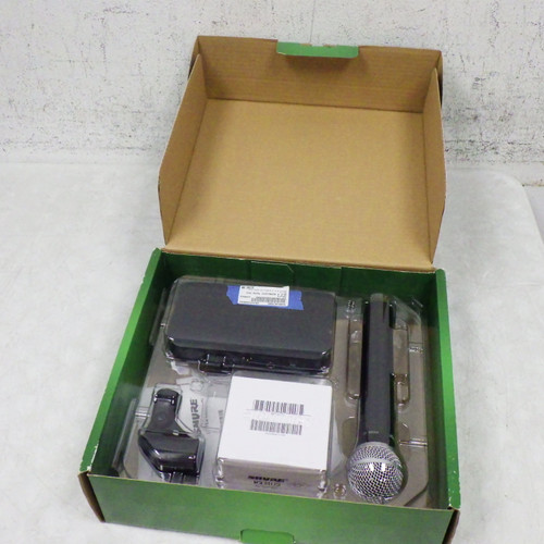 Vist Large View of Product Image Which is Used Shure Blx 4 Wireless Pg58 Mic Wireless Microphone