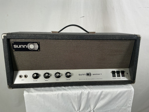 Vist Large View of Product Image Which is Used Sunn SPECTRUM I HEAD RARE Vintage Bass Amplifier Head