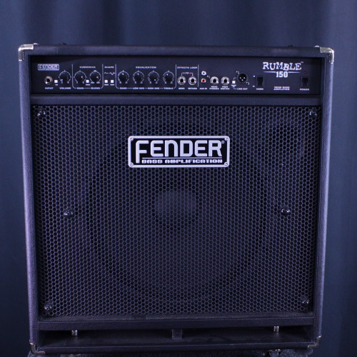 Vist Large View of Product Image Which is Used Fender RUMBLE 150 BASS AMP 1 x 15 Bass Combo Amplifier 1 x 15