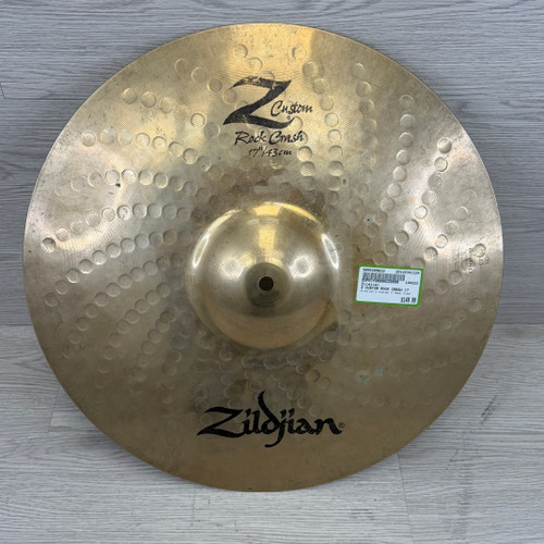 Vist Large View of Product Image Which is Used Zildjian Z CUSTOM ROCK CRASH 17 Crash Cymbal 17"