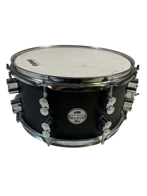 Vist Large View of Product Image Which is Used PDP CONCEPT MAPLE BLACK WAX 7" X 13" Wood Snare Drum