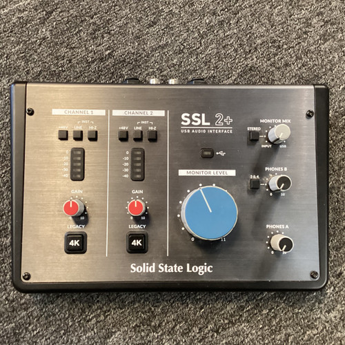 Vist Large View of Product Image Which is Used Solid State Logic - SSL SSL 2+ Computer Interface 2 A/D Recording Inputs