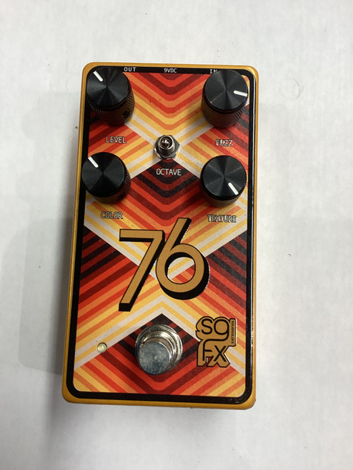 Vist Large View of Product Image Which is Used SolidGoldFX 76 MKII FUZZ Fuzz Pedal
