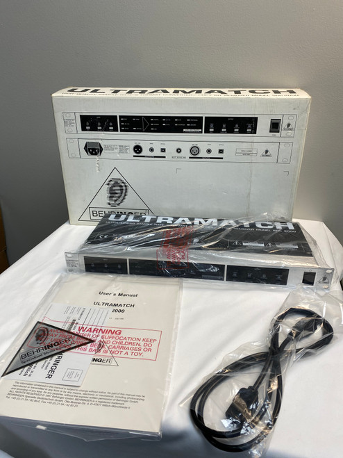 Vist Large View of Product Image Which is Used Behringer ULTRAMATCH SRC2000 Pro Sound Effects Unit