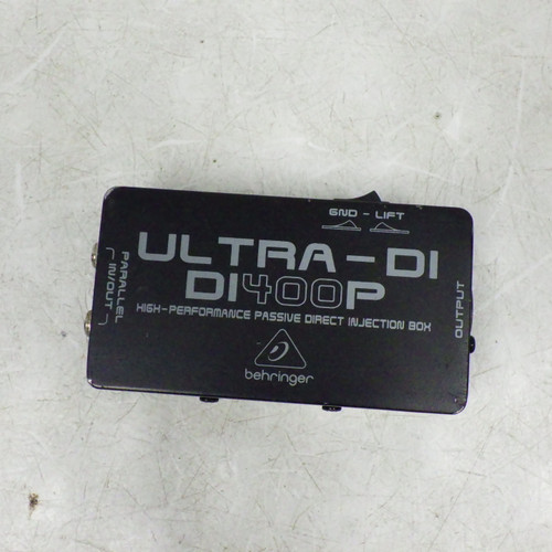 Vist Large View of Product Image Which is Used Behringer Ultra Di Di400 P Direct Box