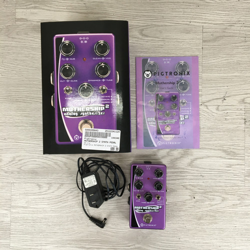 Vist Large View of Product Image Which is Used Pigtronix MOTHERSHIP 2 SYNTH PEDAL Synthesizer Pedal