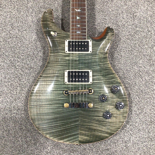 Vist Large View of Product Image Which is Used PAUL REED SMITH WOOD LIBRARY MCCARTY 594 10-TOP Electric Guitar - Trampas Green