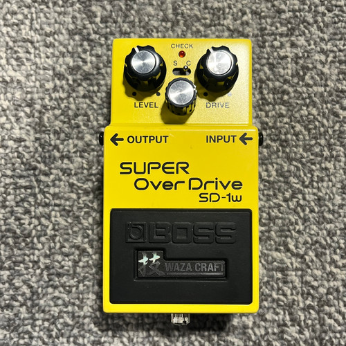 Vist Large View of Product Image Which is Used BOSS SD-1W WAZA CRAFT SUPER OVERDRIVE Guitar Pedal