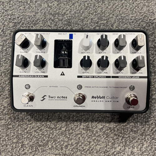 Vist Large View of Product Image Which is Used TWO NOTES REVOLT GUITAR Analog Amp Modeling Pedal