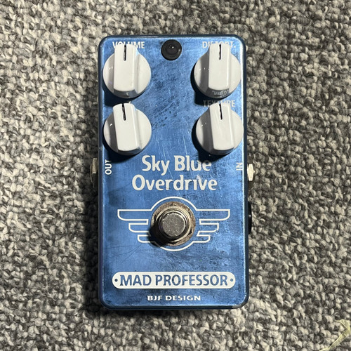 Vist Large View of Product Image Which is Used MAD PROFESSOR SKY BLUE OVERDRIVE Guitar Pedal