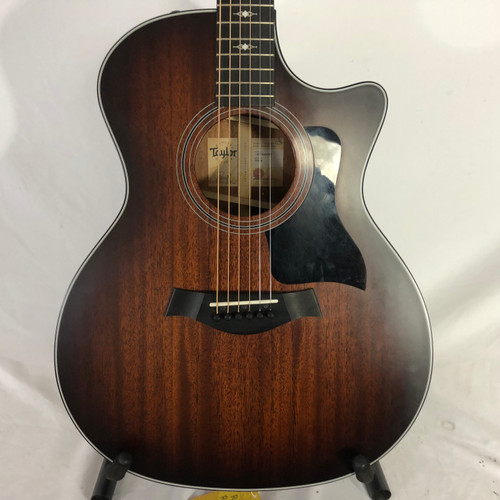 Vist Large View of Product Image Which is Used Taylor 324CE Solid Top Acoustic Guitar Sunburst 6-String