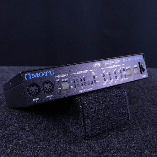 Vist Large View of Product Image Which is Used Motu MICRO EXPRESS MIDI INTERFACE Rackmount Keyboard Brain