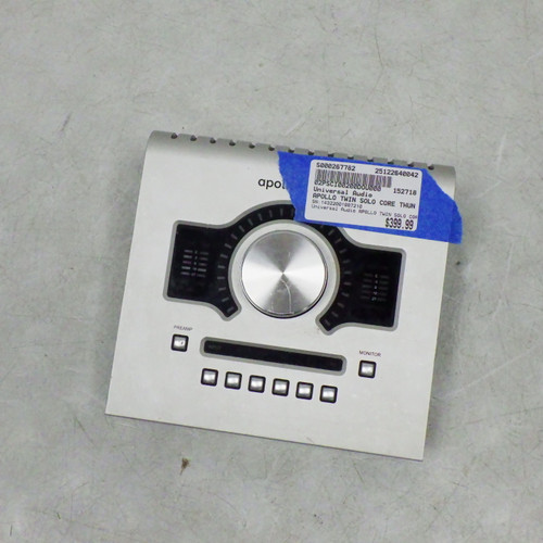 Vist Large View of Product Image Which is Used Universal Audio Apollo Twin Solo Core Thunderbolt Computer Interface 2 A/D Recording Inputs