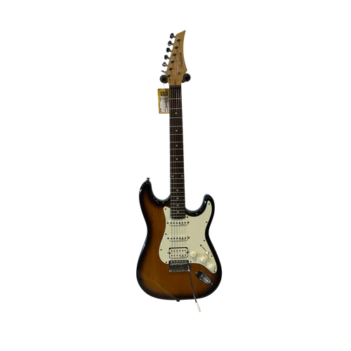Vist Large View of Product Image Which is Used Tradition STRAT S Type Electric Guitar Sunburst 6-String