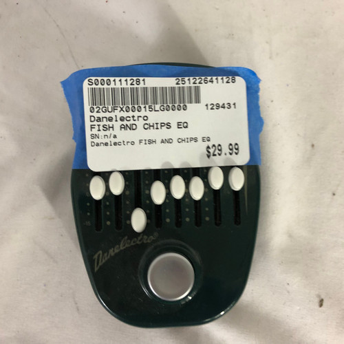 Vist Large View of Product Image Which is Used Danelectro FISH AND CHIPS EQ EQ Pedal