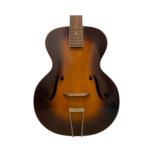 Vist Large View of Product Image Which is Used 1930S SLINGERLAND SONGSTER ARCHTOP ACOUS Vintage Solid Top Acoustic Guitar Tobacco Sunburst