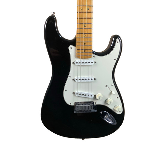 Vist Large View of Product Image Which is Used PARTSCASTER S-TYPE Electric Guitar Black 6-String