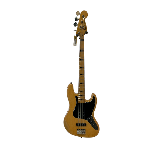 Vist Large View of Product Image Which is Used Squier CLASSIC VIBE JAZZ J Type Bass Guitar Natural 4-String