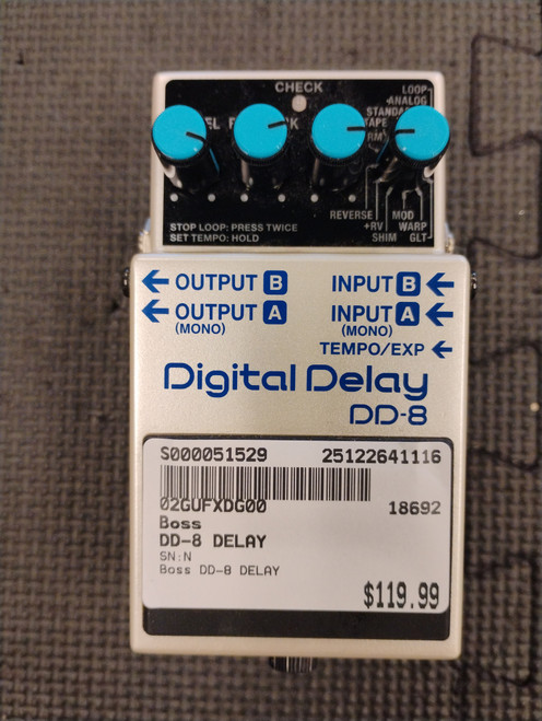 Vist Large View of Product Image Which is Used Boss DD-8 DELAY Guitar Effect