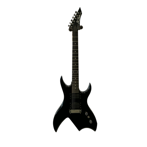 Vist Large View of Product Image Which is Used BC Rich BICH BRONZE Pointy Electric Guitar Black 6-String