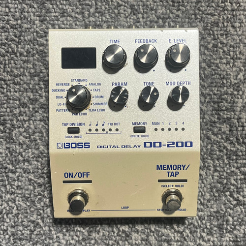 Vist Large View of Product Image Which is Used BOSS DD-200 DIGITAL DELAY Guitar Pedal