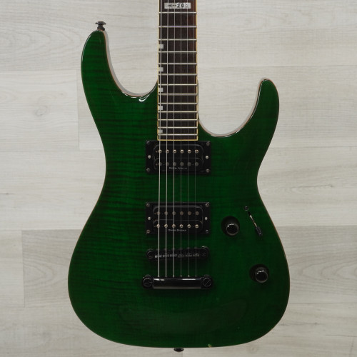 Vist Large View of Product Image Which is Used Ltd H-201 Electric Guitar Green