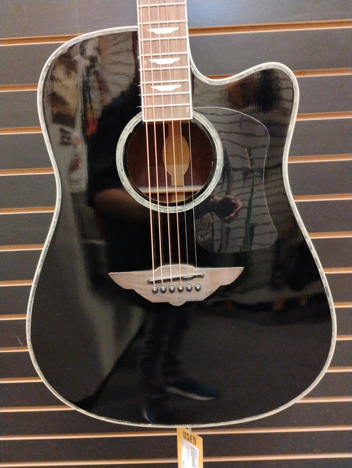 Vist Large View of Product Image Which is Used Urban PLAYER ACOUSTIC Acoustic Guitar Black