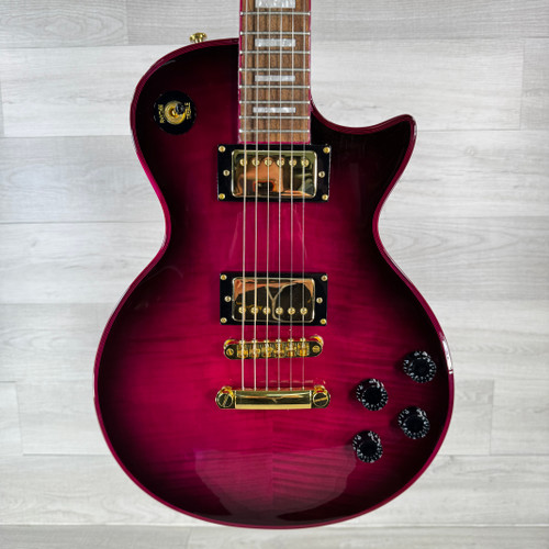 Vist Large View of Product Image Which is Used Firefly FFLP Elite Electric Guitar - Purple Bat