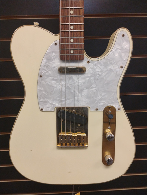 Vist Large View of Product Image Which is Used Fender 1995 TELECASTER CUSTOM OLYMPIC WHITE Vintage T Type Electric Guitar White 6-String