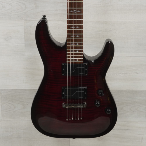 Vist Large View of Product Image Which is Used Schecter DEMON-6 Electric Guitar Red