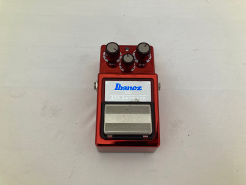 Vist Large View of Product Image Which is Used Ibanez TS-9 40TH ANNIV RED Pedal