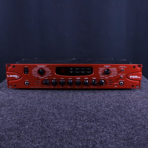Vist Large View of Product Image Which is Used Line 6 POD PRO RACKMOUNT EFEECTS Rackmount Guitar Pre-Amp