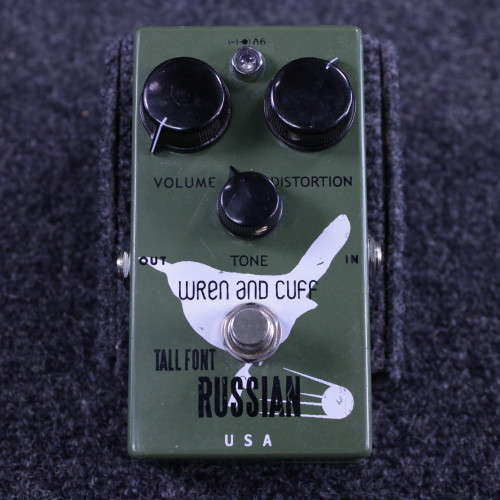 Vist Large View of Product Image Which is Used WREN AND CUFF TALL FONT RUSSIAN FUZZ Fuzz Pedal