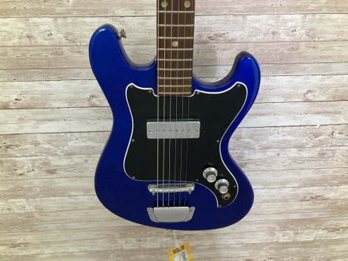 Vist Large View of Product Image Which is Used Kingston 60S DC SINGLE PICKUP Vintage Double Cutaway Electric Guitar
