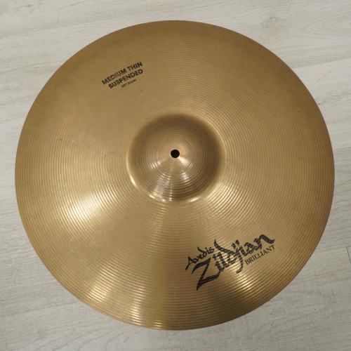 Vist Large View of Product Image Which is Used Zildjian 20" A Medium Thin Suspended Ride Cymbal