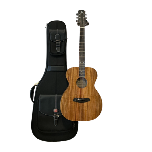Vist Large View of Product Image Which is Used KANILE A KG-1 NAT Vintage Solid Top Acoustic Guitar Wood