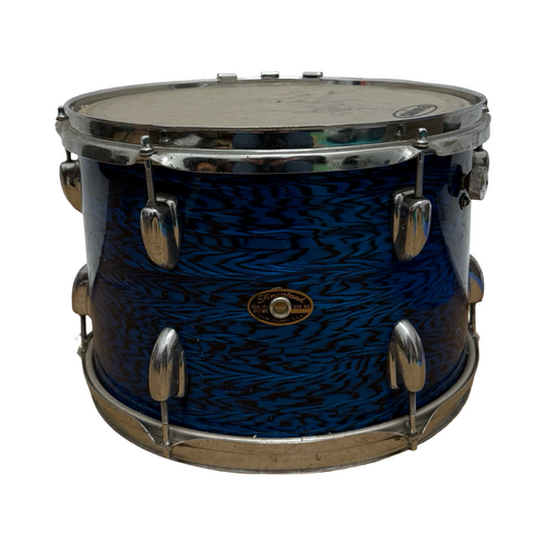 Vist Large View of Product Image Which is Used Slingerland 1960S BLUE AGATE RACK TOM 13X8 Vintage Rack Tom Blue 13"